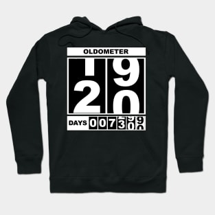 20th Birthday Oldometer Hoodie